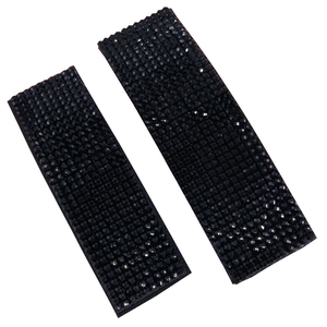 黑色发夹bb夹亮钻边夹简约刘海夹碎发夹女后脑勺一字夹发卡子头饰