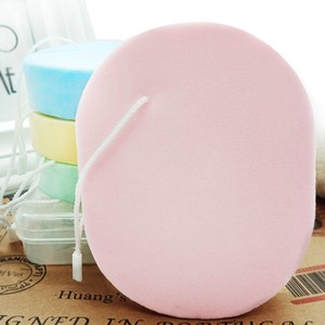 加厚珍珠挂绳洗脸扑洁面扑深层清洁洗脸粉扑卸妆婴儿海藻擦脸扑