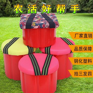 大棚移动懒人凳干活网红沙发脚踏客厅农用随身坐的小板子家用蒜蹲