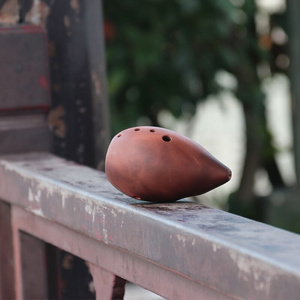 日本购楚吟土梁满口埙十孔专业演奏初学p者入门efg调古风民族小