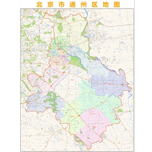 通州地图通州地区地图图片
