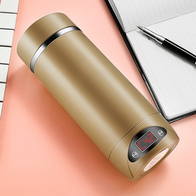 锂电池充电usb无线加热电热水杯水壶便携式小型烧水杯旅行保温.