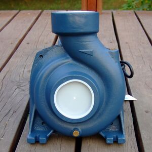 浙江大元单相离心泵家用抽水泵大流量e高扬程自吸农用1寸2寸3寸4