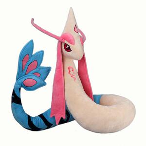 000人付款天猫口袋妖怪宠物小精灵美纳斯毛绒公仔抱枕美丽龙神奇宝贝