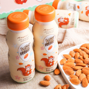 多省包邮新疆v18天山巴旦姆坚果健康饮料快乐装箱231ml*20巴旦木