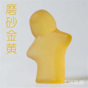 魔幻人物傻妞归来水晶玻璃娃娃送女友礼物生日礼品模型摆件现货