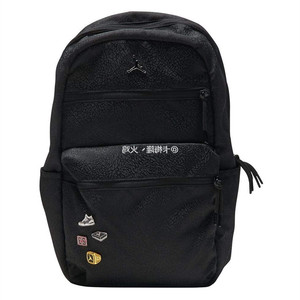air jordan aj3爆裂纹总篮球运动书包电脑双肩背包9a0090-023