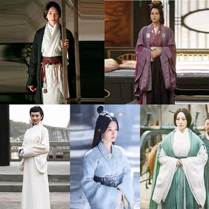 影视剧大秦帝国同款秦朝汉朝女士汉服皇后服贵妃服宫廷古装演出服