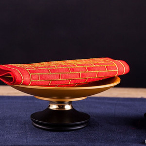 十供养之献衣 供养刺绣小袈裟 祖衣 绣品福田衣 供佛摆件