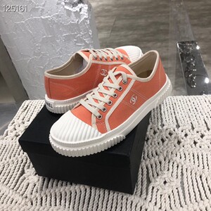 chanel/香奈儿 21新款休闲鞋贝壳干饼帆布鞋女鞋