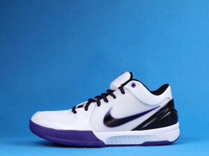 科比4代 zk4白紫 zoom kobe 低帮运动篮球鞋344336-101