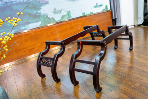 博音敦煌架子复古古琴架压缩实木古筝凳子琴架子腿古筝谱架实木