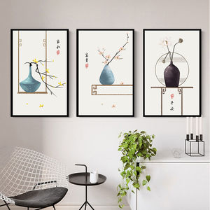 图画挂墙电视背景墙挂在墙上的装饰画客厅大气室内装饰品壁画