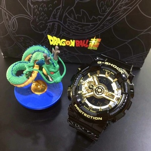 卡西欧g-shock七龙珠神龙孙悟空特兰克斯联名ga-110jdb手表男女款