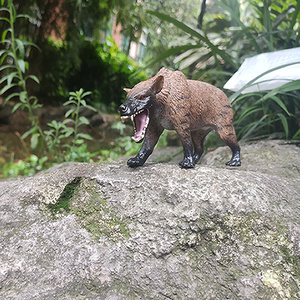 22狂暴巨兽玩具白化大猩猩猿巨型鳄鱼狼仿真模型1/72兵人x坦克飞