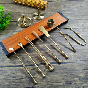 制香工具纯铜香道用具入门套装香篆工具香灰压粉用品香勺香铲香印