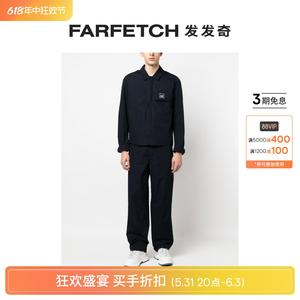 [Final Sale]C.P. Company男士棉长袖衬衫式夹克FARFETCH发发奇