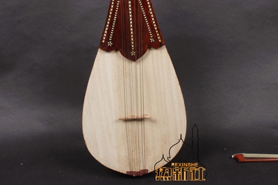 新疆本土民族乐器萨塔尔维吾x尔族手工制作十二木卡姆乐器弦m