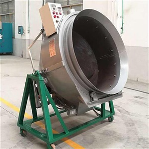 茶叶朝天锅杀青机燃气式u炒茶炒干机仿手工炒茶z机制茶机器.