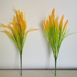 仿真稻谷假水稻麦穗稻穗麦子小麦舞蹈道具花五谷丰登农作物装饰品