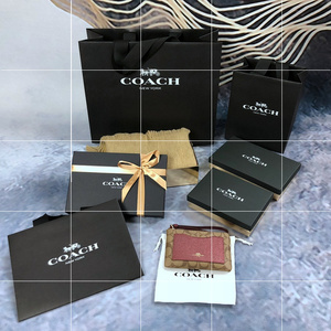 美国专柜coach包装围巾盒礼品袋 防尘袋钱包/皮带盒单拍联系
