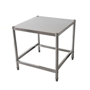 304不绣钢工作台正方形桌架厨房家用不锈钢桌子打荷台操作台商用