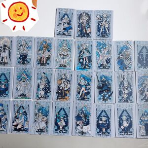 哔哩哔哩bilibili2233幻星集塔罗牌一套27张自制卡贴卡片收藏周边