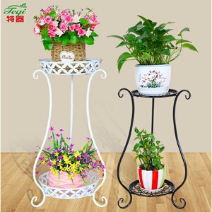 花架子落地多层客厅铁艺植物花卉盆栽创意展示架支架欧式阳台花盆