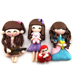 成人捏泥人材料 软陶泥幼儿泥塑 粘土 软陶泥 人偶 手工 橡皮泥