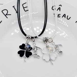 闺蜜项链初中生钰女一对 学生 可爱森系信物 姐妹 一对小猫锁骨