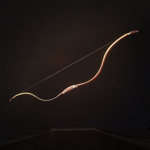 赤霄汉长梢 彩木弓把 进口专业纤维材料 精品户外弹射弓箭玩具