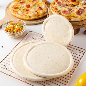 披萨原材料半成品芝士碎拉丝家用加热即食烘焙早餐胚饼底自制商用