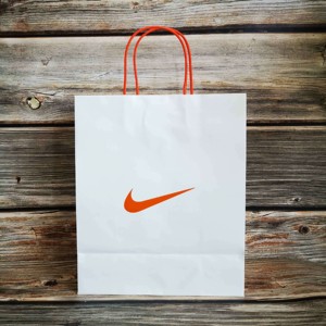 牛皮纸耐克环保纸袋nike纸袋牛皮纸袋手提袋鞋盒服装礼品袋nk04