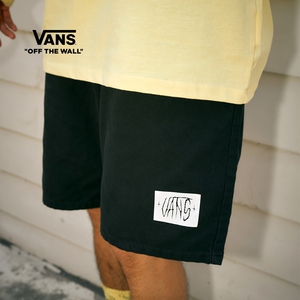 VS03款314，Vans范斯艺术家合作款男子梭织短裤简约街头休闲宽松