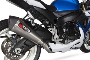 英蝎scorpion 排气 尾段 排气管 全段 改装侧排 铃木gsx-r750