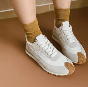 阿甘鞋女夏薄loewe罗意威休闲男内增高复古小众鞋原创运动德训鞋