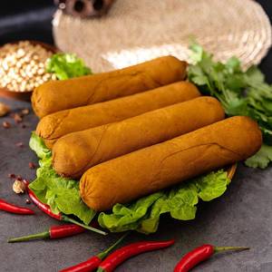 四川特产素鸡老式干豆腐卷皮五香豆腐干香卤素香肠豆干豆制品食材