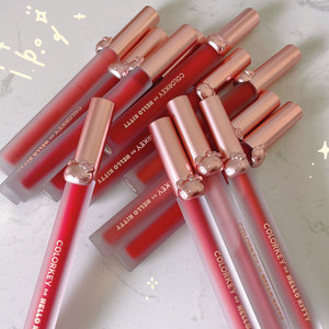 珂拉琪迪丽热巴代言唇釉clolorkey官方旗舰店烙印hellokitty联名