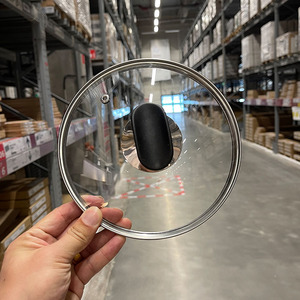 砂锅盖子单盖玻璃盖16cm18奶锅盖配件雪平锅电煮锅小锅盖平底锅24