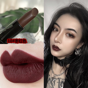 暗紫色口红深紫色