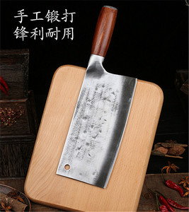 通海纳古菜刀云南通海刀家用厨房刀具手工锻打厨师专用切片切肉刀