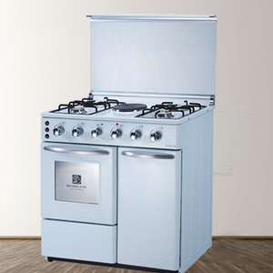 外贸一体式欧式智能连体烤箱灶家用烘焙厨房液化气天然气五头灶台