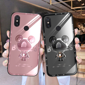 适用小米红米6手机壳玻璃红米6pro保护redmi6a前后硅胶套por全包边a6