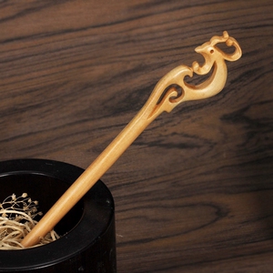 桃木簪子半成品发簪发饰古代手工古风古典复古宫廷中国民族风钗盘