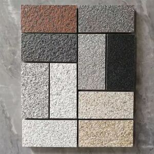 地面砖地砖阳台停车场防冻瓷砖中式室外生态芝麻白庭院石砖0人付款11