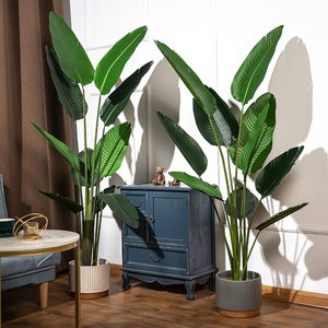 仿真绿植旅人蕉植物天堂鸟假树室内客厅盆栽大型植物落地装饰摆件