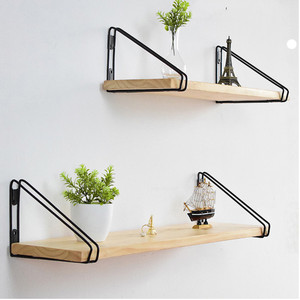 ins墙挂装饰置物架美甲架子壁挂美睫展示架化妆品货架精品柜收纳