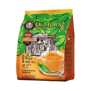 马来西亚进口旧街场白奶茶三合一速溶奶茶袋装奶茶粉冲饮港版马版