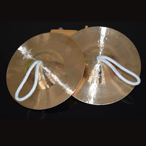 海鸥纯响铜大中小京镲金钹水镲铪子15 17 20小铜擦成人腰鼓钗铙