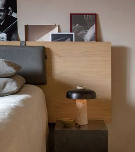 丹麦menu reverse 石灰华底座 可调光 北欧装饰台灯 复古床头灯